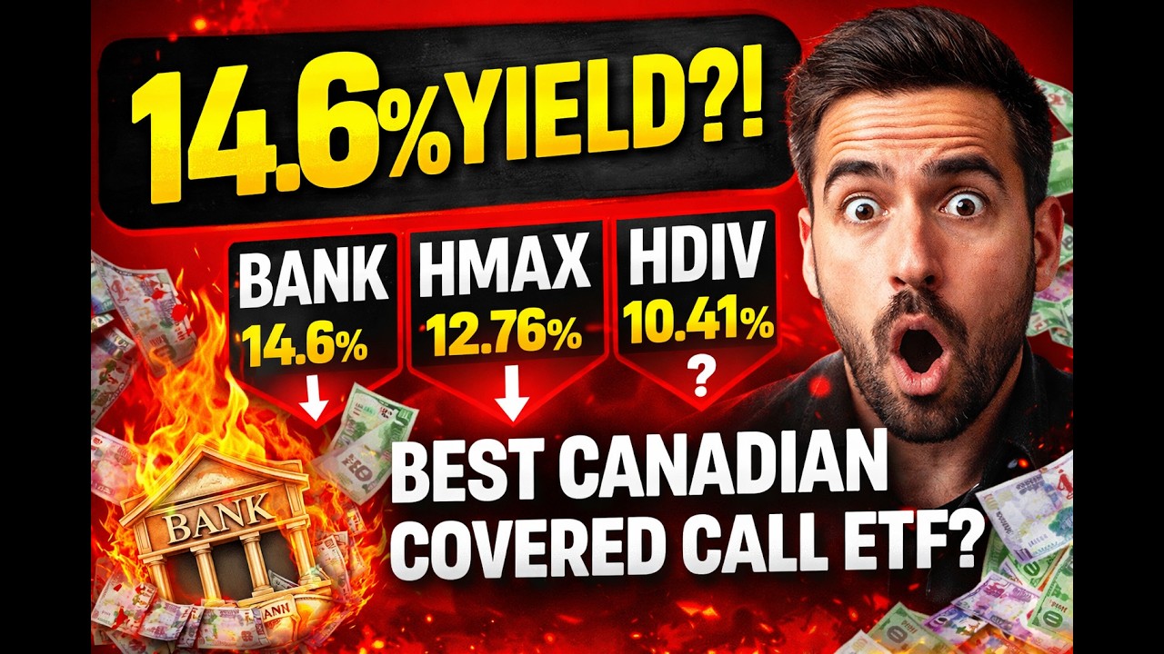 Доходность 14,6%?! BANK против HMAX против HDIV | Лучший канадский ETF с покрытыми колл-опционами