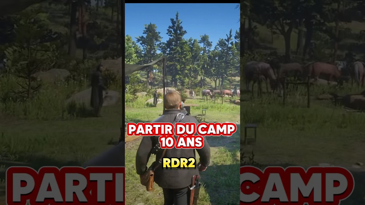 Les cons&eacute;quences de partir 10 ann&eacute;es du camp dans red dead redemption 2 #gaming #rdr2