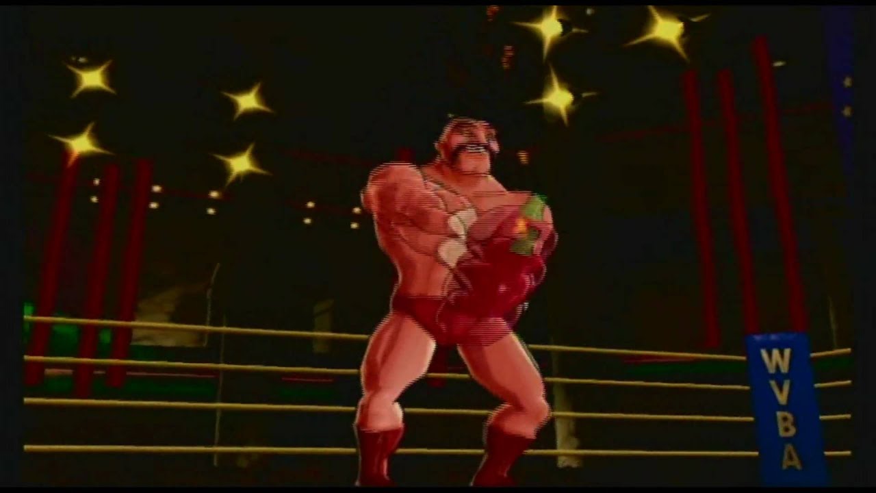 Punch Out!! Opponent Win Animations