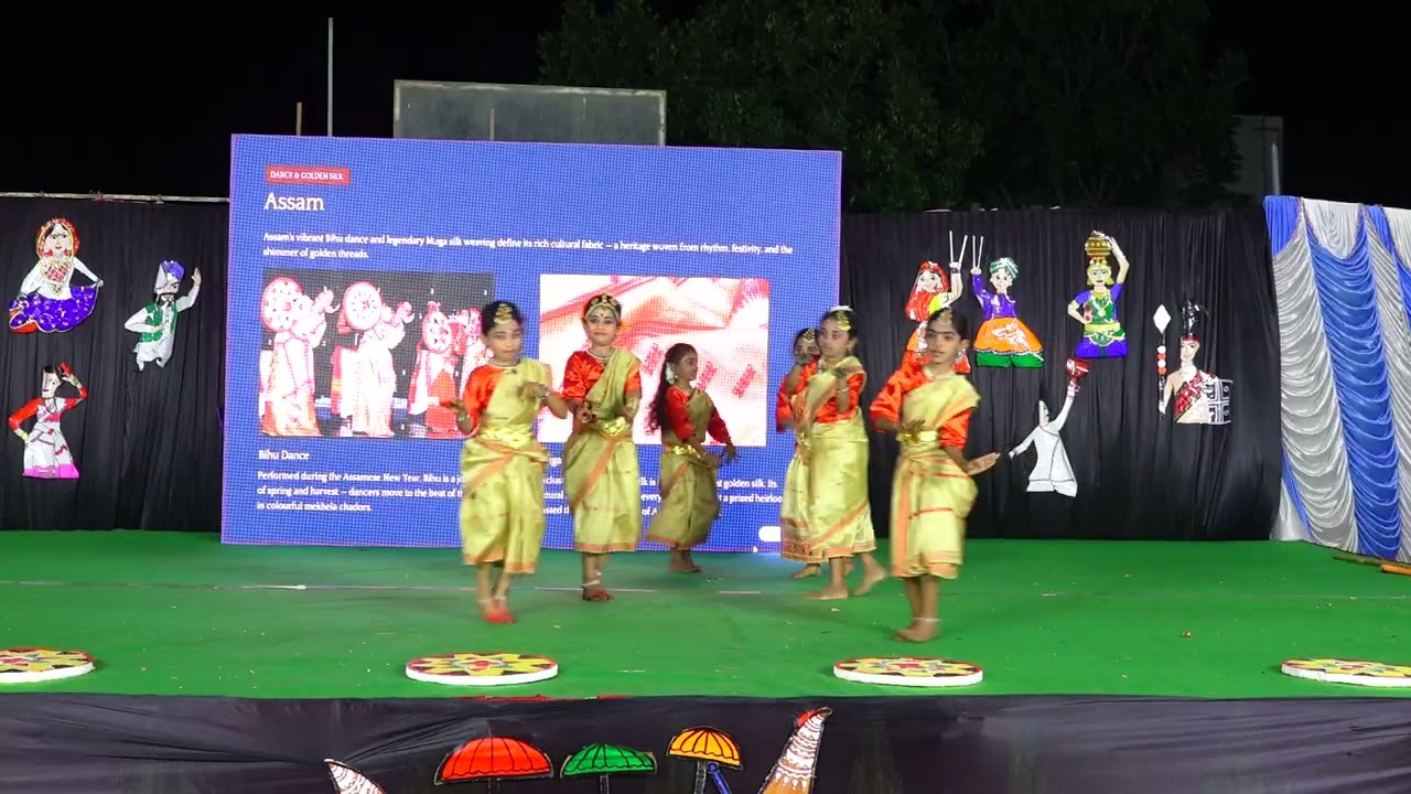 GCS 4TH ANNUAL DAY-Assam Dance