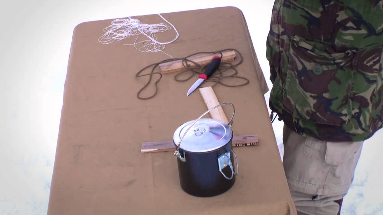Mors Kochanski    550 Para Cord and the Jam Knot   Four Dog Stove Company