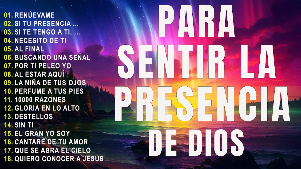 1️⃣CREO EN TI - HERMOSO NOMBRE - A TI ME RINDO 🌟ALABANZAS PARA EXPULSAR TODO MAL DE TU VIDA