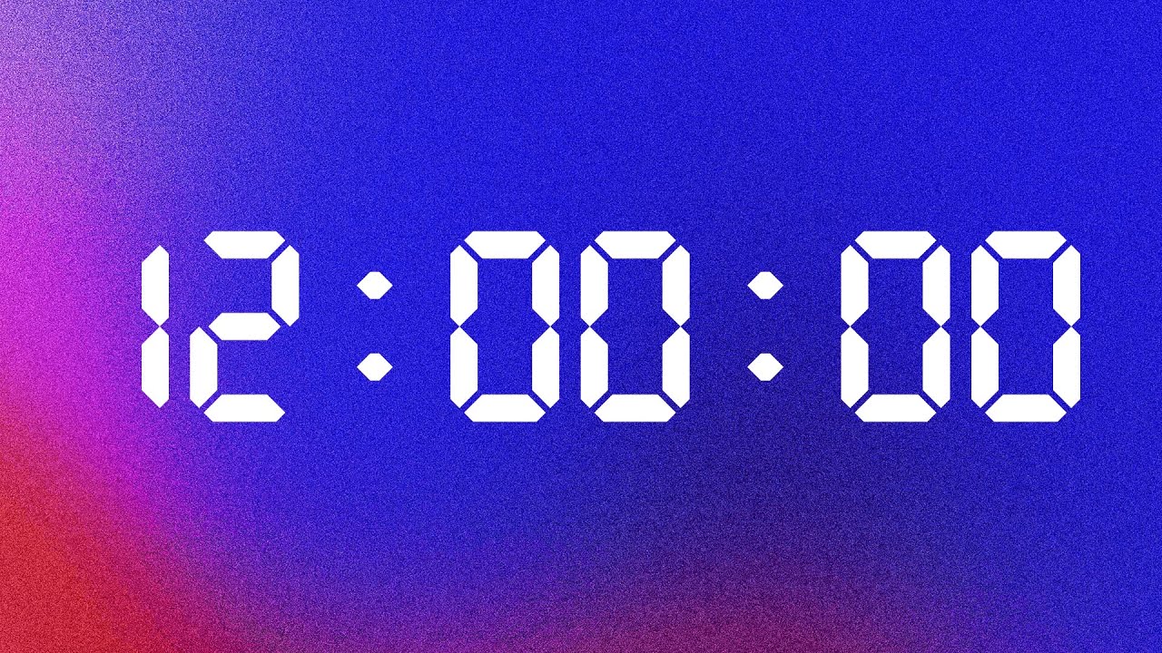 🎵 12 Hour LoFi Abstract Timer To Match Your Vibe | Lo-Fi Abstract Edition | NX 🎵🎵