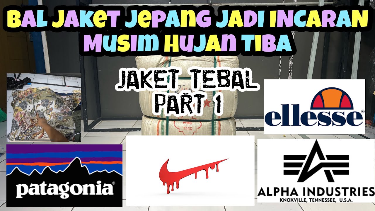 Bal JAKET HONGYANG JEPANG / BONGKAR BAL JAKET TEBAL HONGYANG ZJA