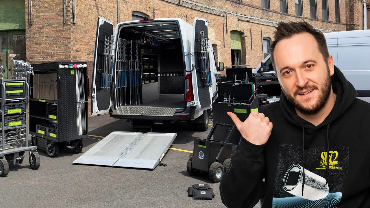 1 + 3 Ton Grip Van Walkthrough | Studio Tours: Atlas Lighting