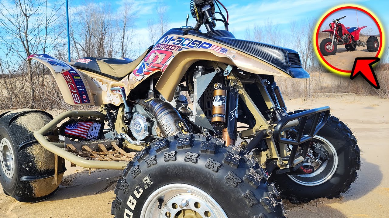 Honda TRX250R in The Sand - Riding and Tuning with Dave Moore