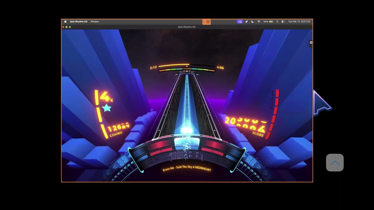 Spin Rhythm XD Ep. 1759: Said The Sky - Erase Me (feat. NÉONHEART). 373K score. Level 1659.