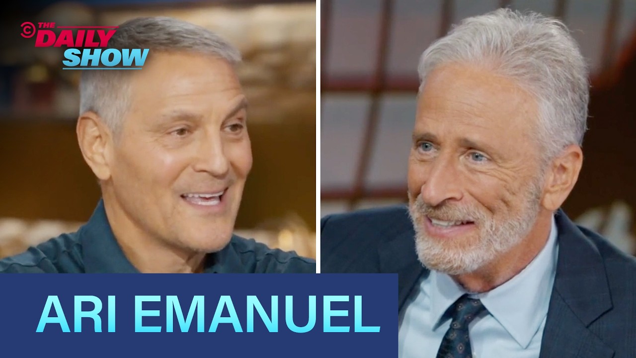 Ari Emanuel on Channeling Rage and Ego Into Hollywood Success | The Daily Show
