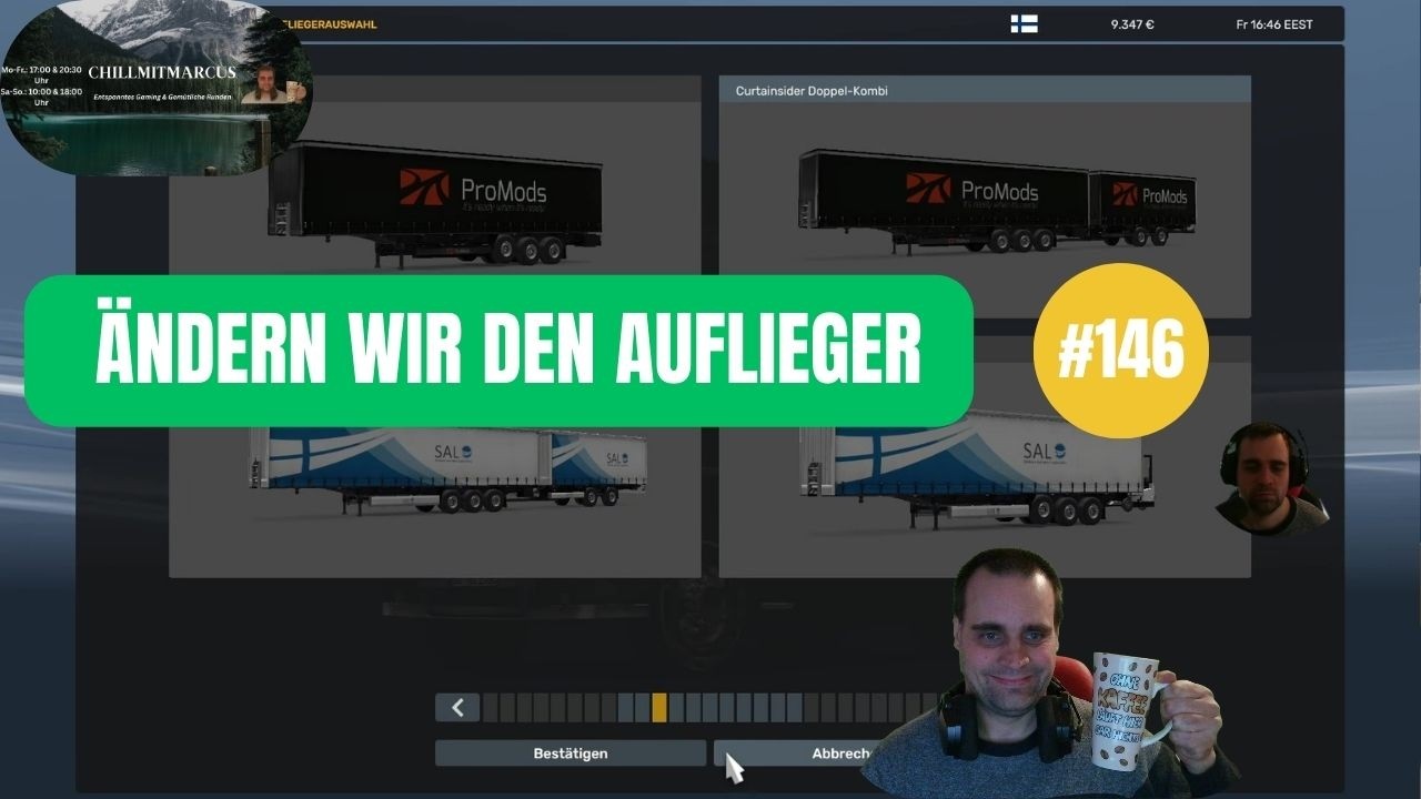 Zeit für einen ProMods Auflieger ☕ | Euro Truck Simulator 2 