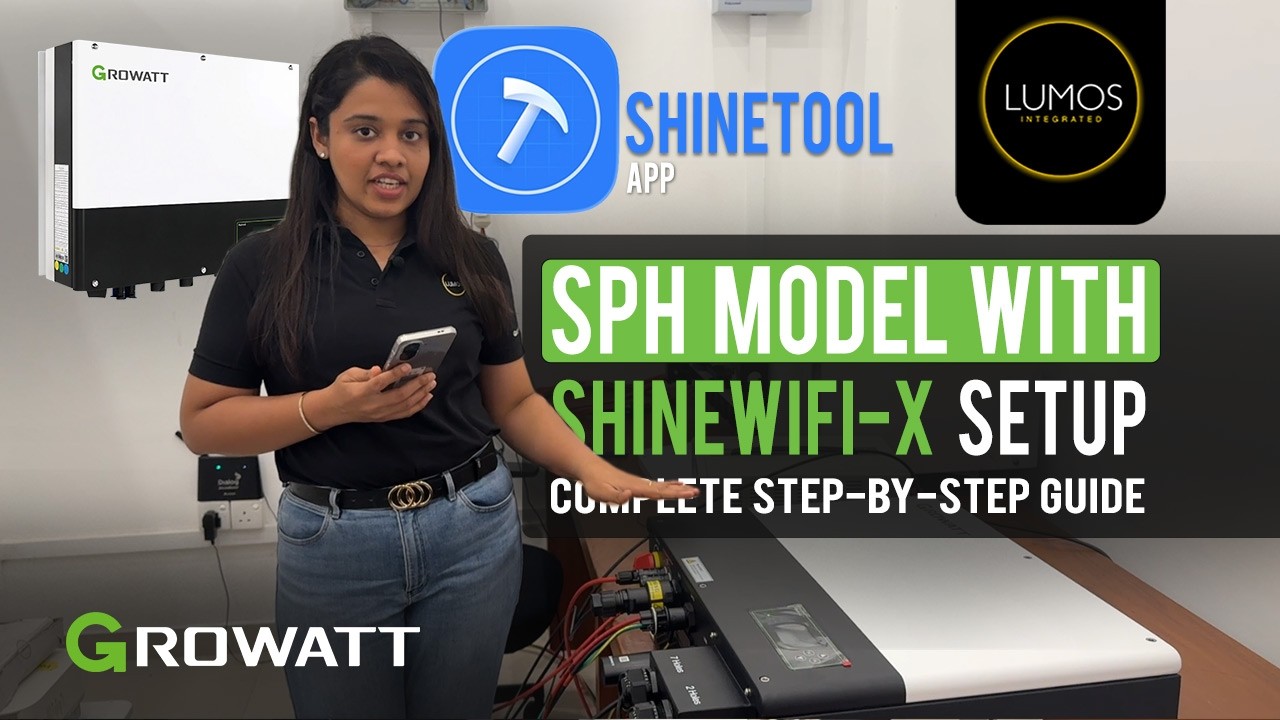 Growatt SPH model with ShineWiFi-X Setup Using ShinePhone App | Complete Step-by-Step Guide