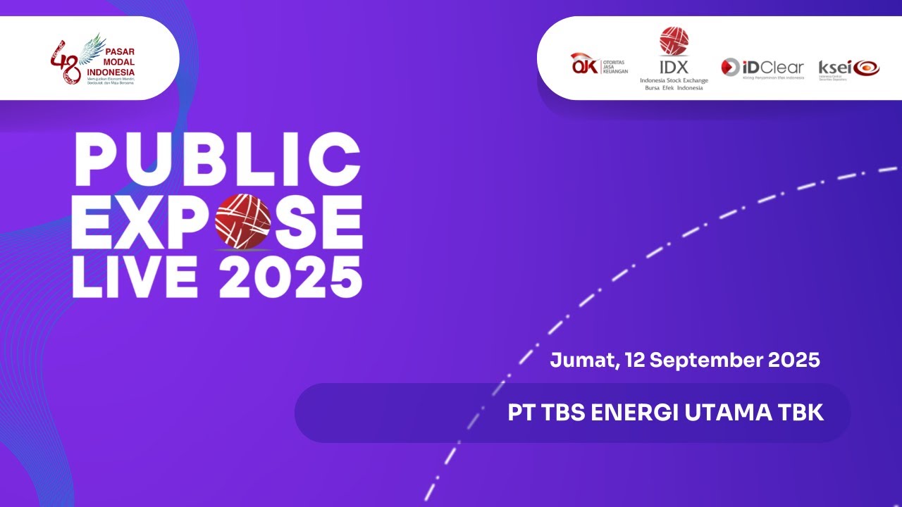 #PubexLive 2025 - PT TBS Energi Utama Tbk (TOBA)