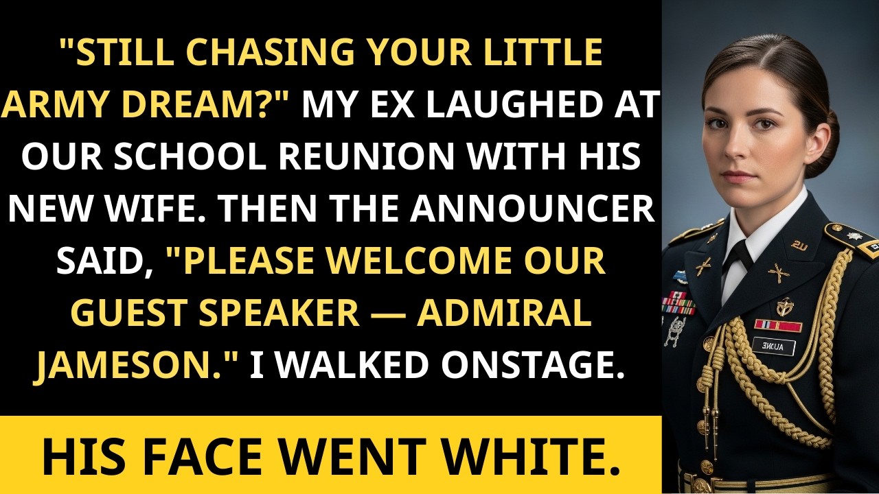 My Ex Humiliated Me In Front of Everyone — Until They Announced, “Please Welcome Rear Admiral…”