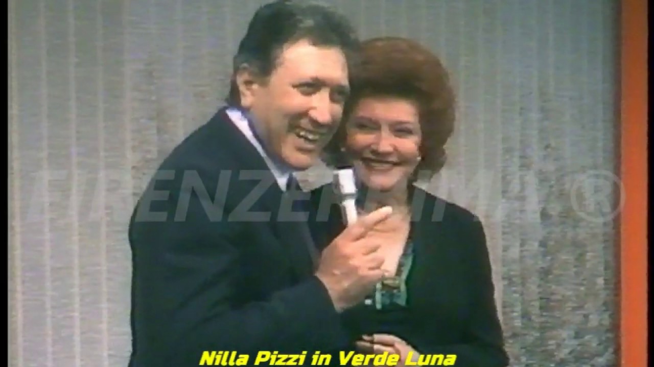 Viva l'amore Narciso Parigi. Nilla Pizzi in  Verde Luna. Teleregione Toscana - 1981