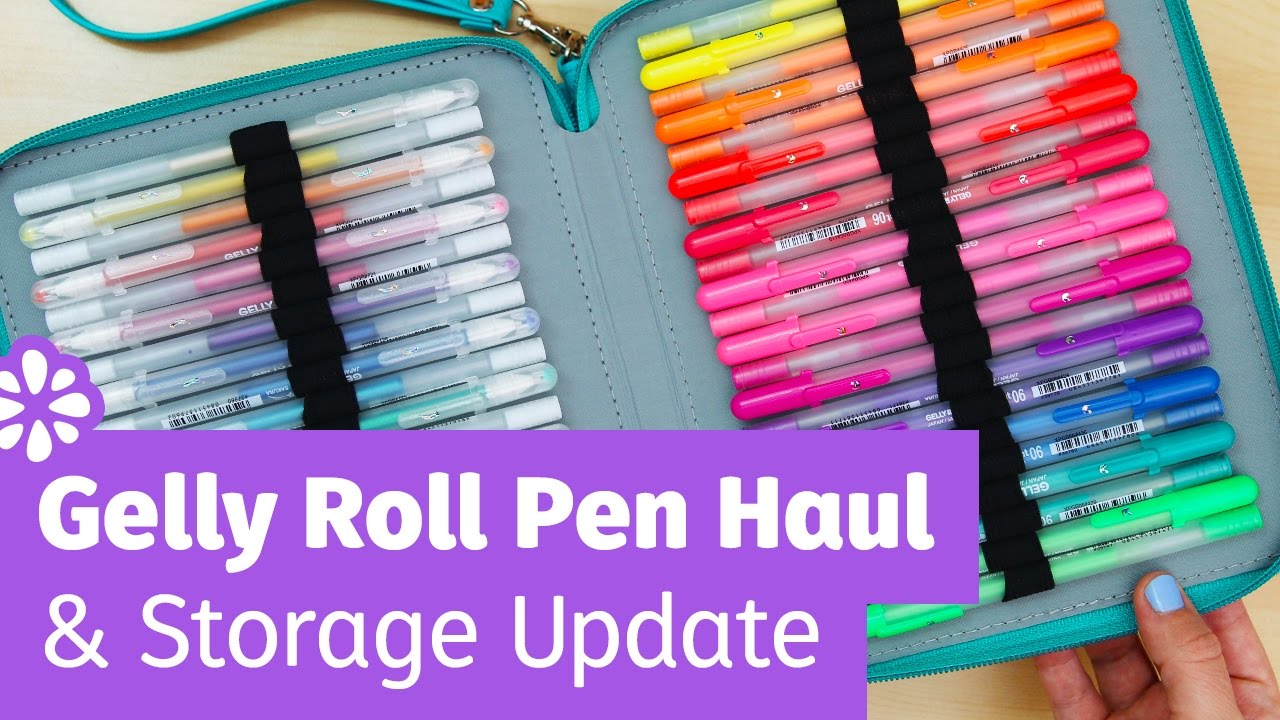 Gelly Roll Pen Haul & Storage Update! | Sea Lemon