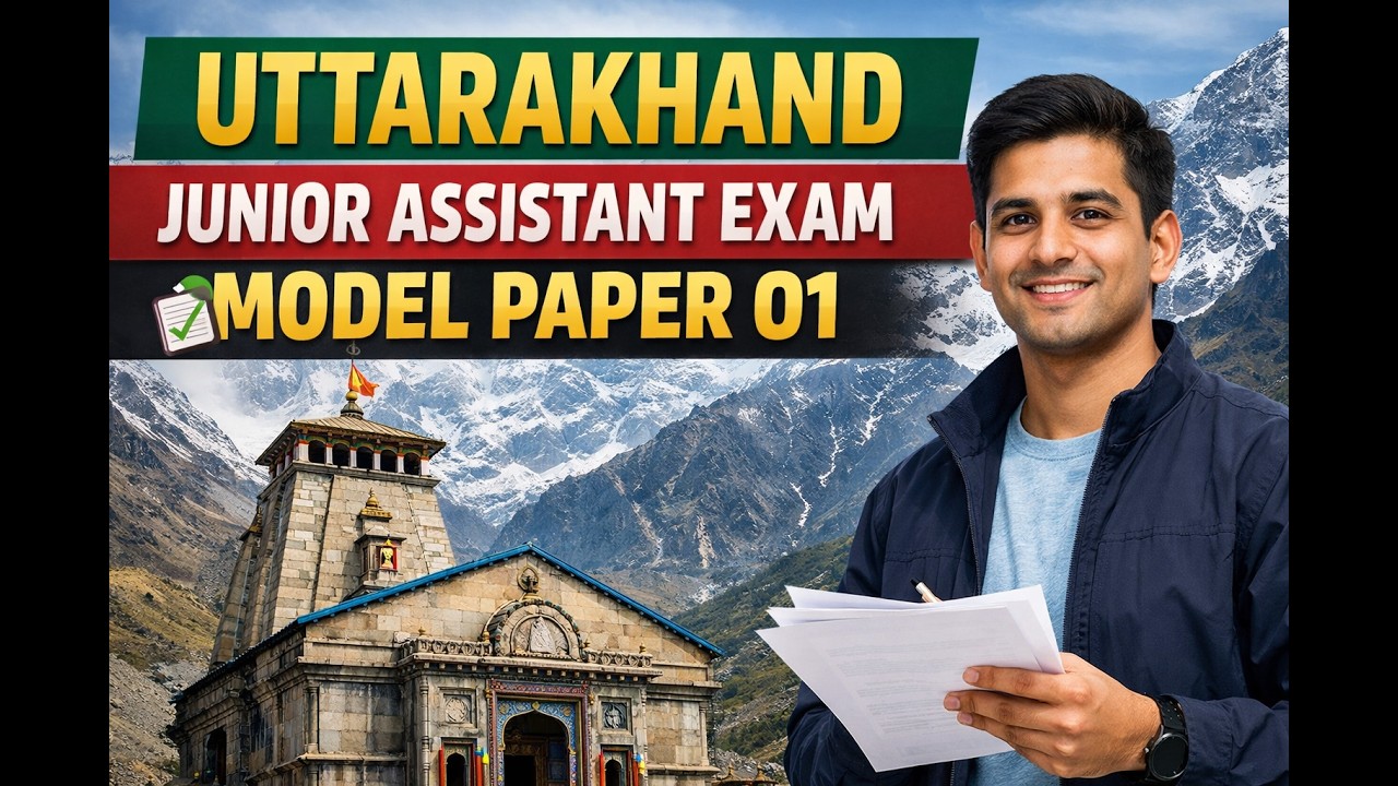 UKSSSC Group-C Exam : 28 October 2018 | Full Solved Paper (कनिष्ठ सहायक) | Best Explanation