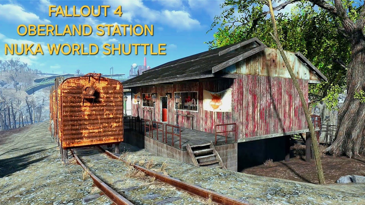 Fallout 4 Oberland Station Nuka World Shuttle