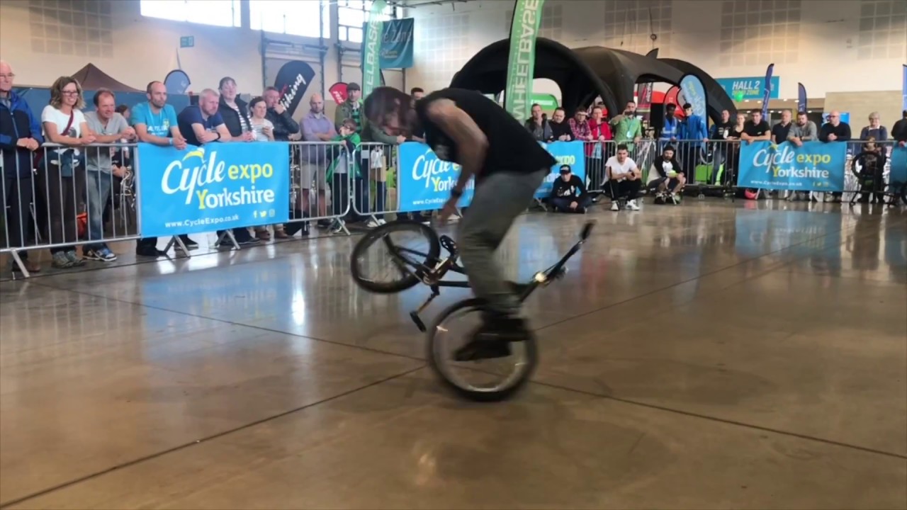 Dominik Nekolny 1st place UK BMX Flatland Championship