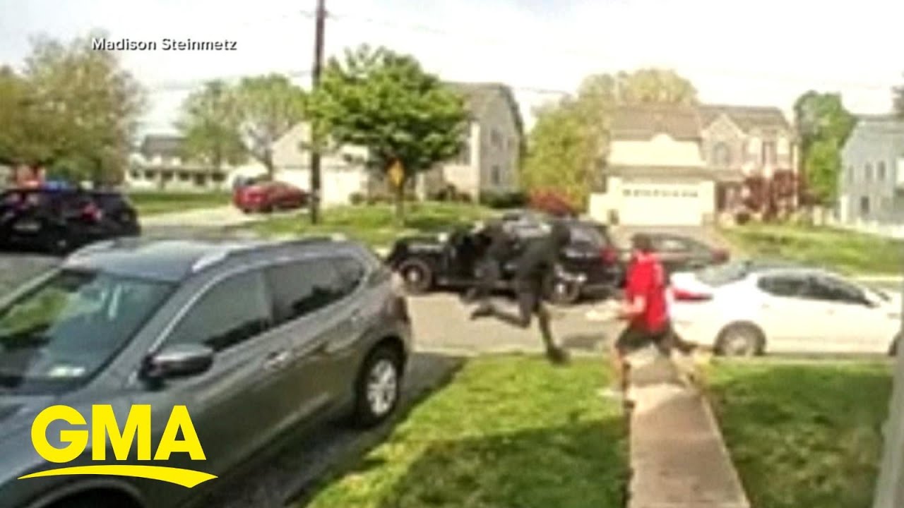 Pizza delivery man helps police catch suspected criminal on the run l GMA