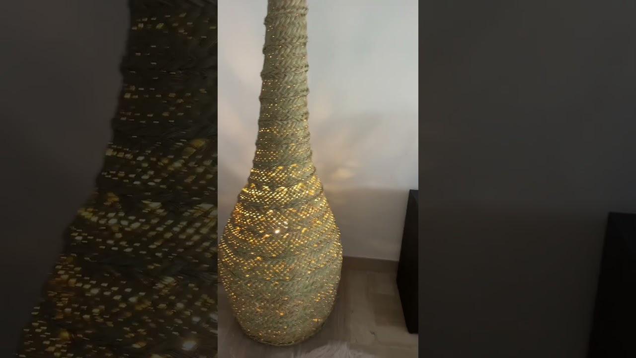Jarr&oacute;n esparto luz Artisanal