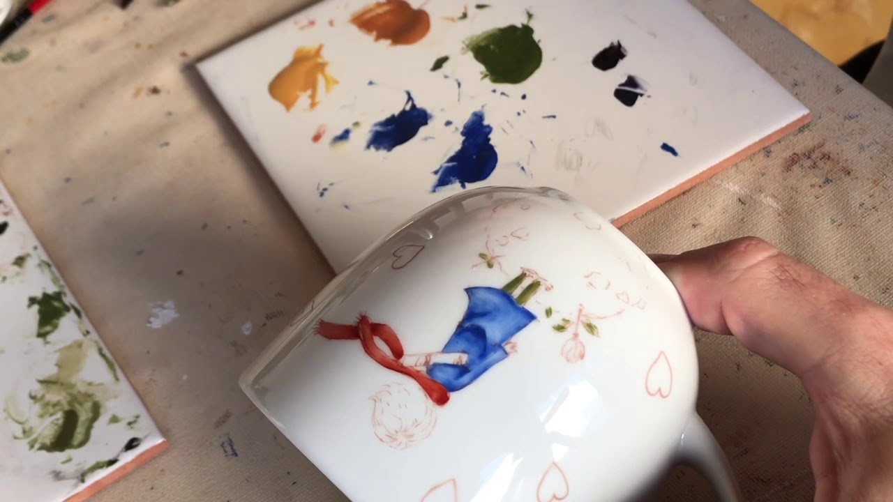 Pintura en porcelana