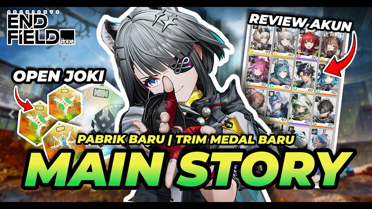 TANGTANG SUDAH PULANG?? BIKIN PABRIK BARU & TRIM BOSS - ARKNIGHTS ENDFIELD