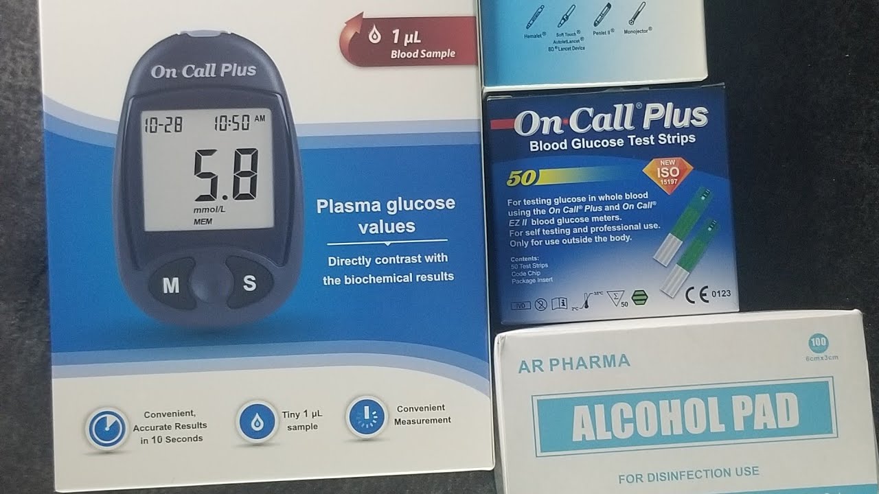 Unboxing On Call Plus Blood Glucose Meter | What You'll Get