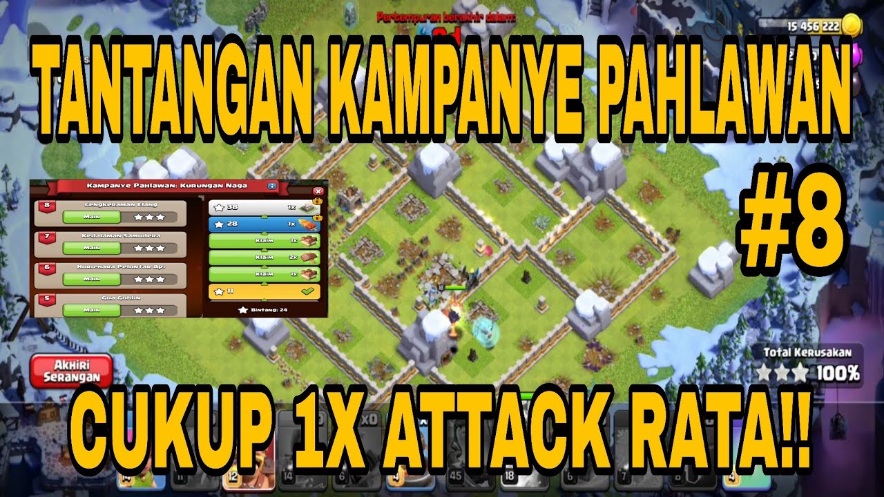 Cara Menyelesaikan Tantangan Kampanye Pahlawan ke 8