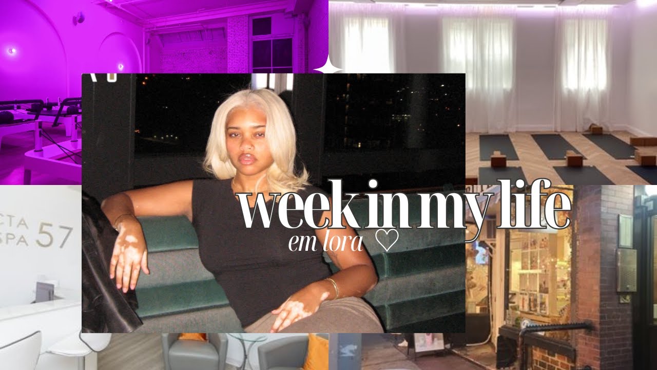 week in my life ✧ as a nyc gym influencer ✧ PILATES | GROCERIES | FACIALS | MEALS | LEG DAY