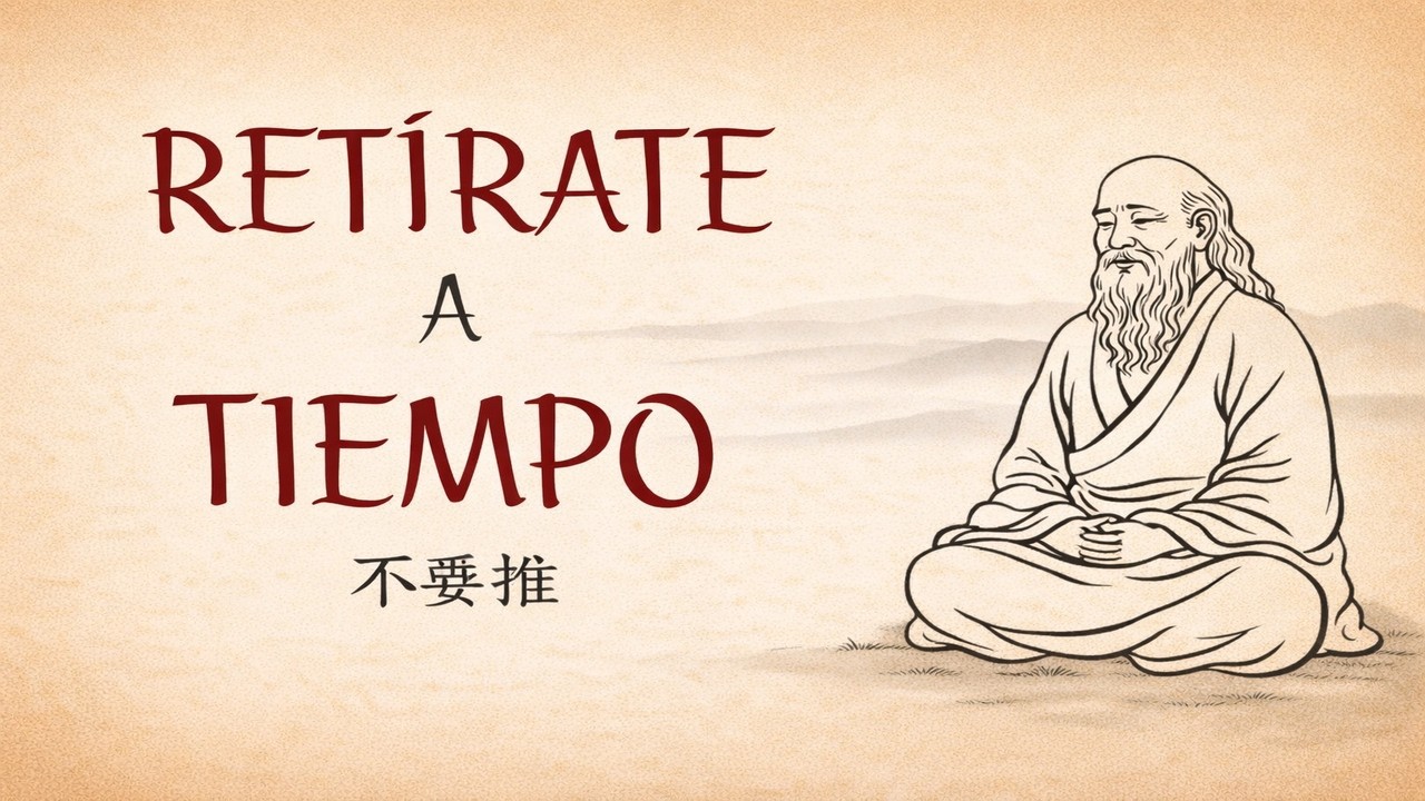 EL ARTE TAOÍSTA DE RETIRARSE A TIEMPO | LAO TZU