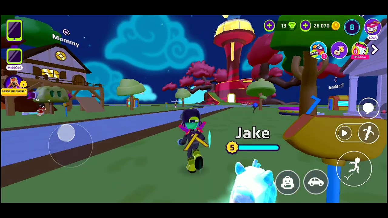 Jogando PK XD 