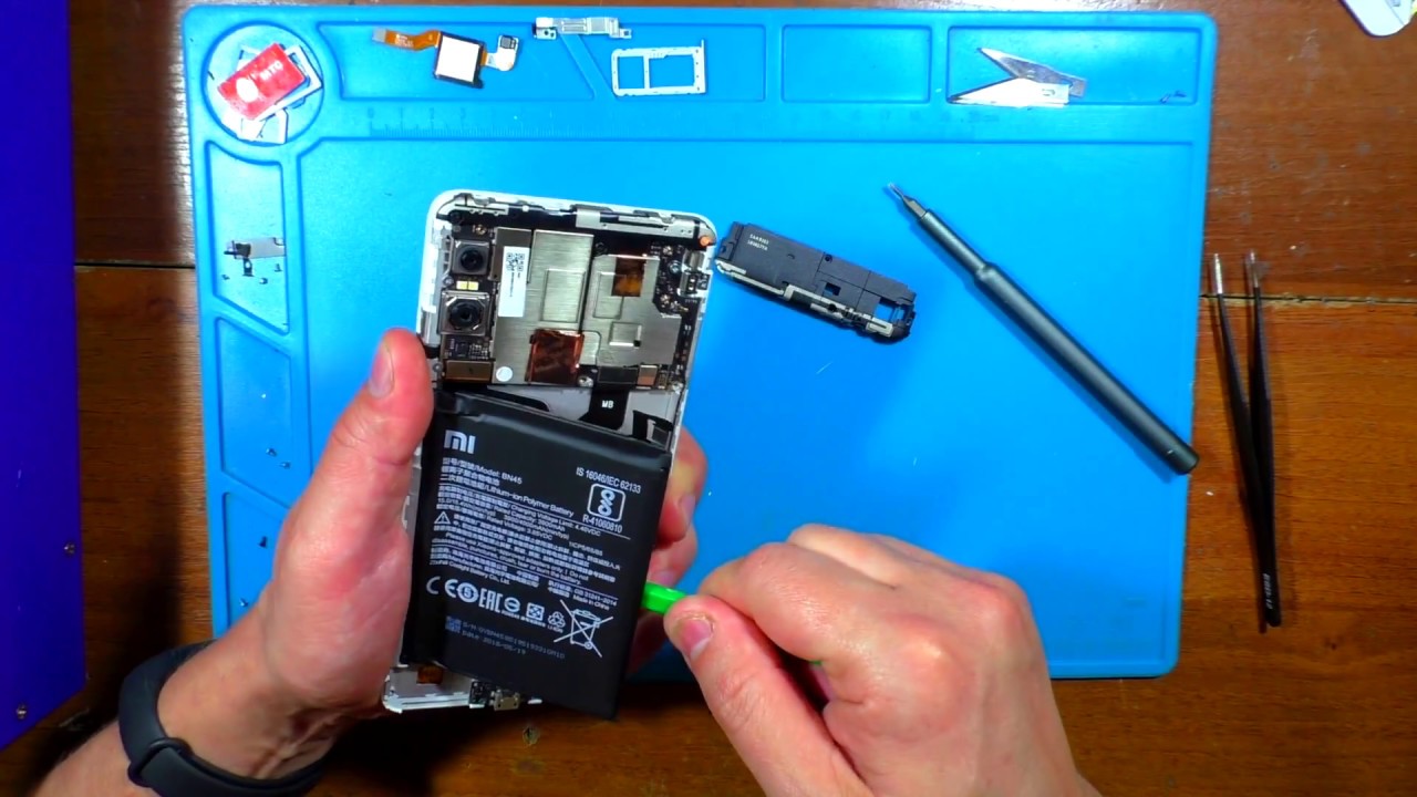 Xiaomi Redmi Note 5 PRO Disassembly / Замена модуля
