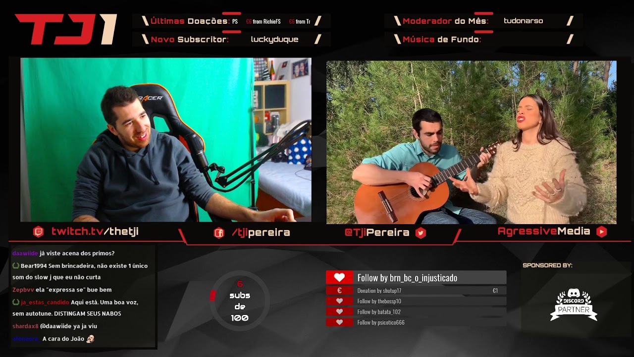 TJI REAGE A CAROLINA PINTO E JOÃO ANDRÉ - SLOW J