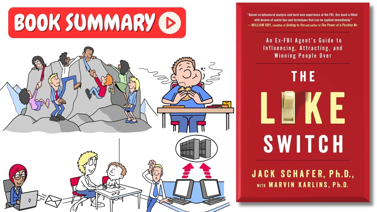 The Like Switch by Jack Schafer and Marvin Karlins [Book Summary] | Key Lessons in Under 10 Minutes