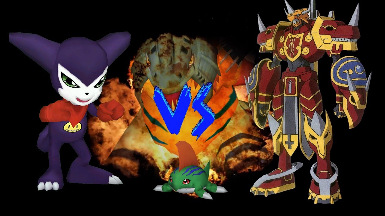 DMO - Betamon Vs Impmon Vs Kaisergreymon (Kimeramon Hero Mode)