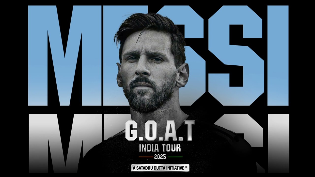 MESSI LA PULGA - Arindom | Official Anthem | MESSI G.O.A.T India Tour 2025 | ⚽🐐🇮🇳