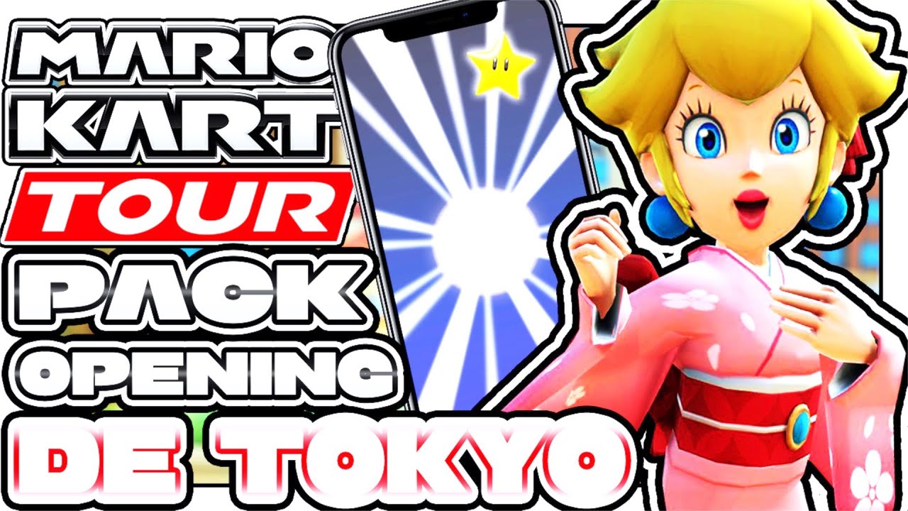 PACK OPENING | TUYAU DE TOKYO¹ 🇯🇵 | AVEC PEACH (KIMONO) 🌸 - MARIO KART TOUR FR