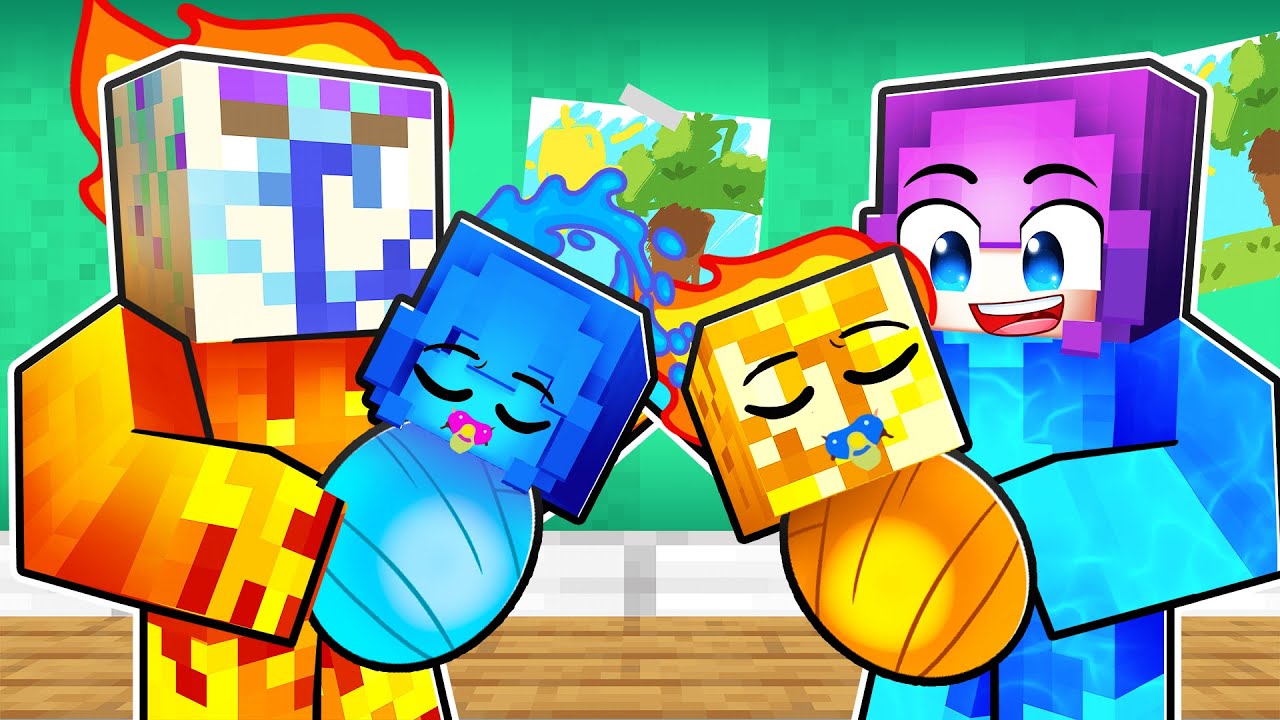 В Minecraft есть ДВОЙНЫЕ СТИХИИ!