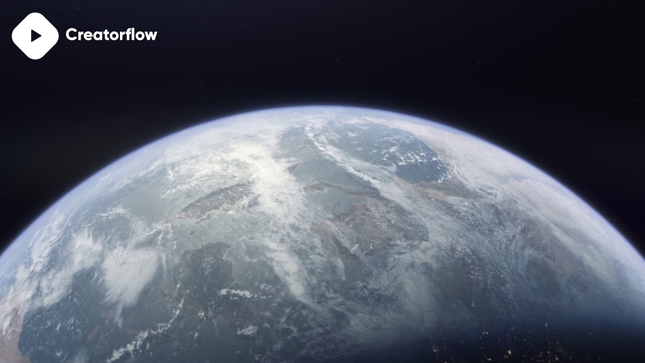 🎥 Earth From Space Stock Footage | CGI 4K Royalty free stock video footage