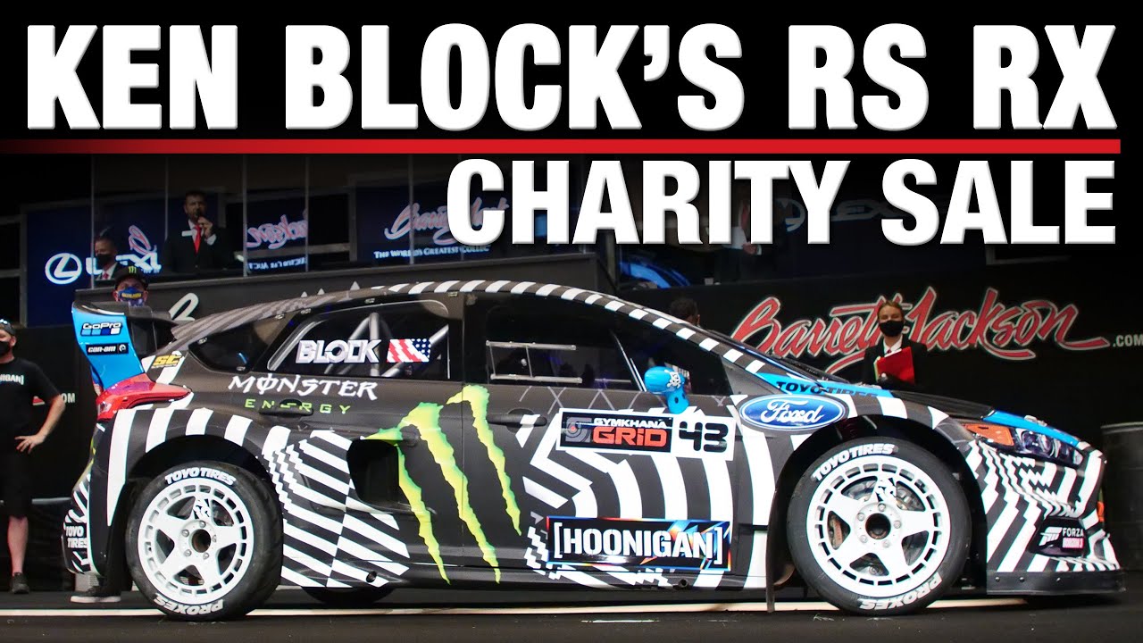 CHARITY SALE - Ken Block's 2016 Ford Focus RSX - BARRETT-JACKSON