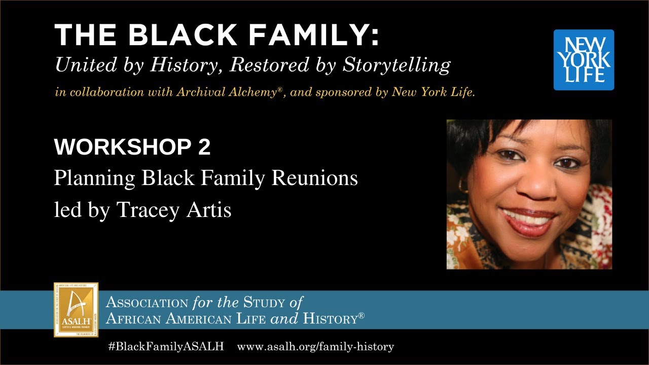 WORKSHOP 2: Planning Black Family Reunions led by Tracey Artis