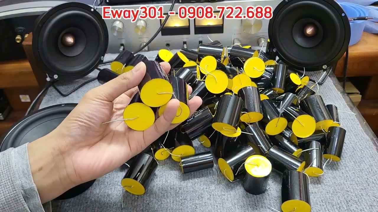 AE Nào Mà Dùng Loa Trợ Lời Thì Lắp TỤ Này, Tụ XỊN Cho Loa Tăng Lời Ca
