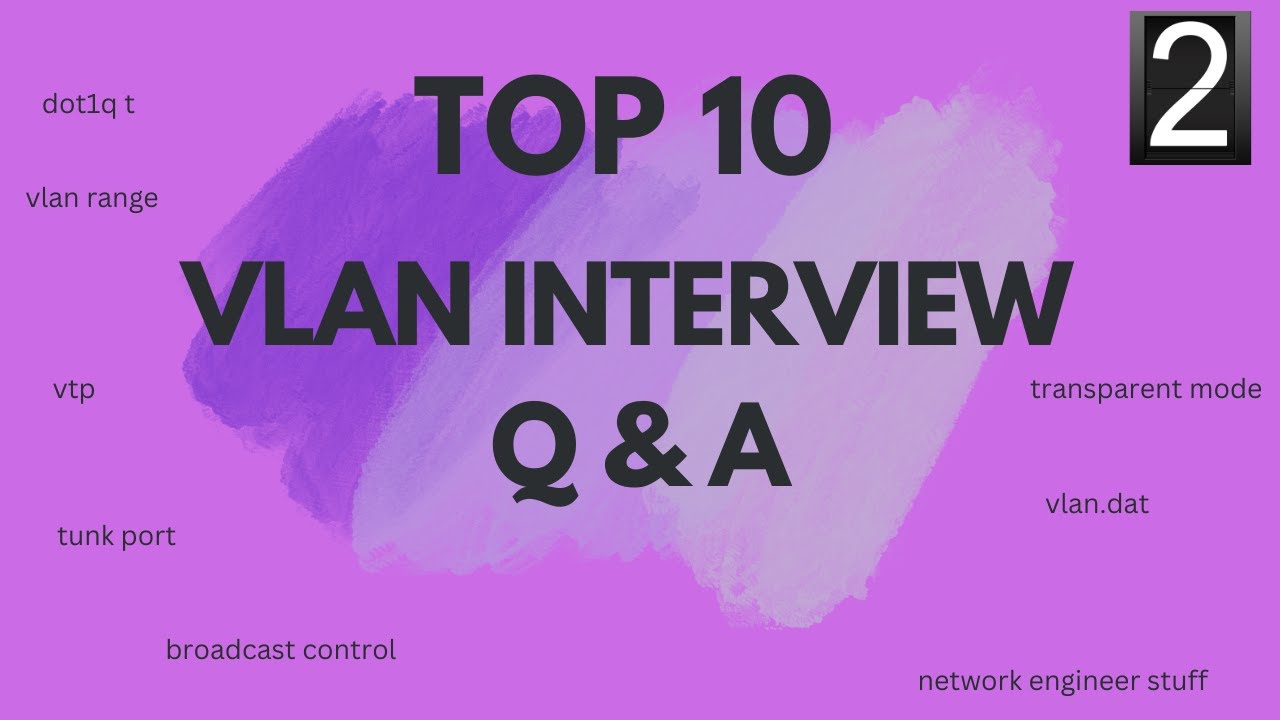 TOP 10 VLAN INTERVIEW QUESTIONS AND ANSWERS PART 2