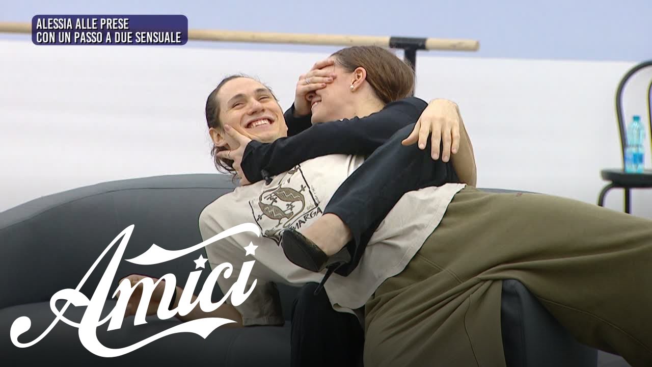 Amici 24 - Alessia e il passo a due sensuale