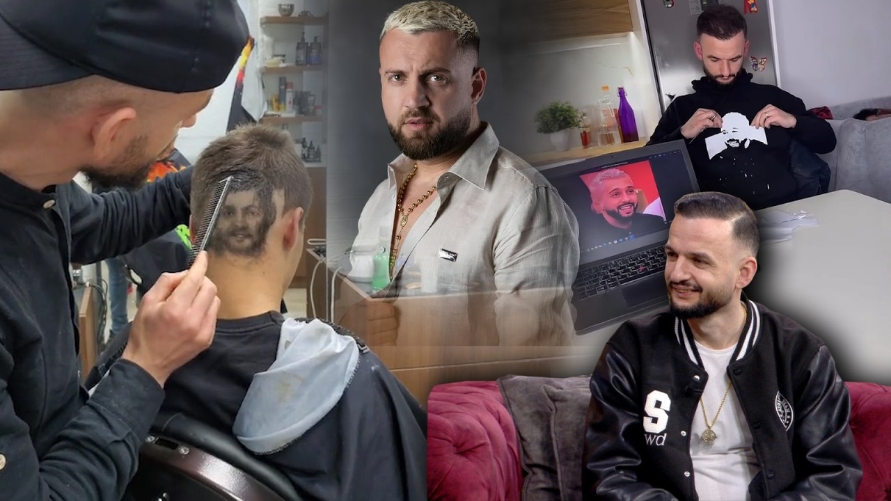 “Pikturon” Luizin dhe Gjestin si askush tjetët. Joti, artisti i flokëve që po thyen rrjetin
