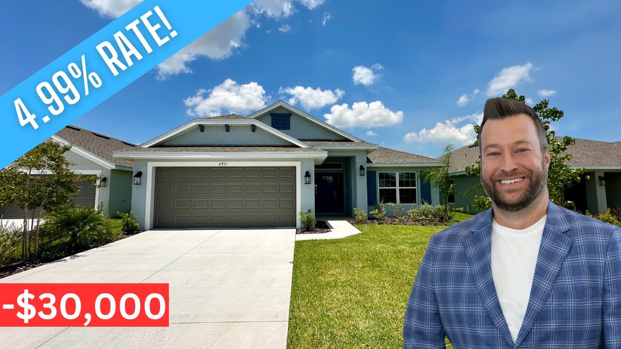 Tour 3 Parrish Florida New Construction Homes For Sale under $400k! | The Aviary at Rutland Ranch