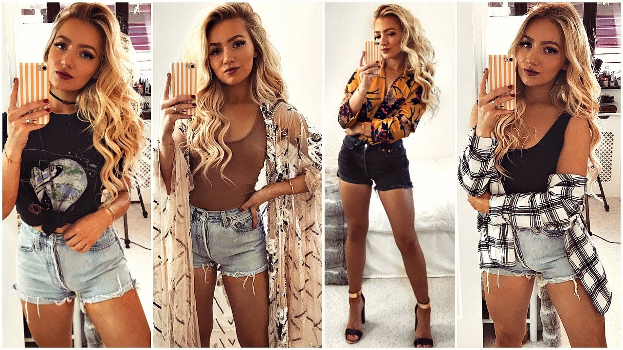 OUTFITS WITH SHORTS / LOOKBOOK 2018