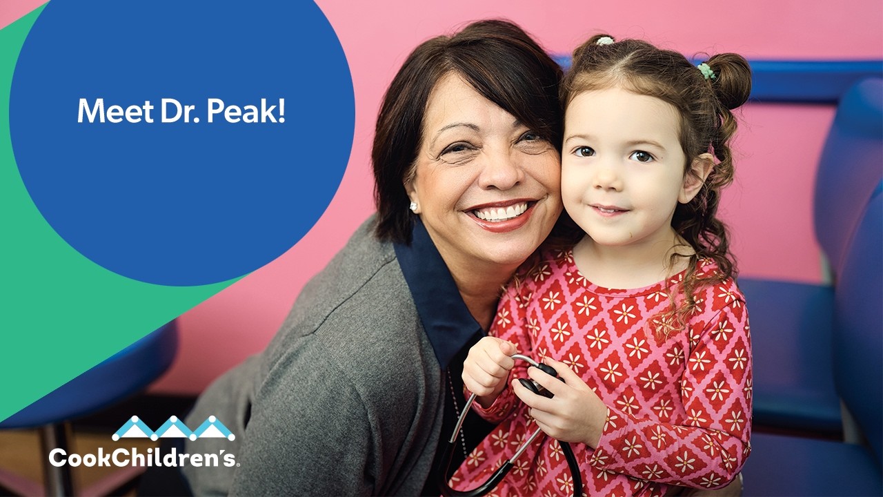Meet Dr. Peak | Cook Children's Pediatrics Lewisville | Cook Children's