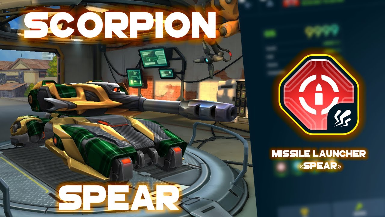 Tanki Online - MISSILE LAUNCHER «SPEAR» | MM Highlights