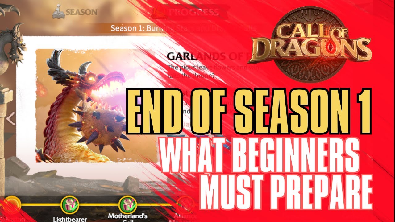 Call of Dragons: What Beginners Should Do at the End of Season 1