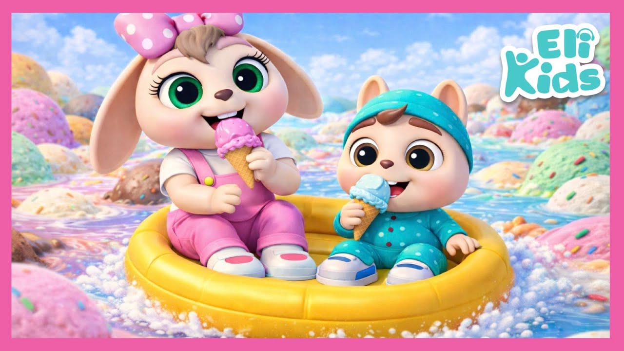 Ice Cream River +More | Eli Kids Songs & Cartoon